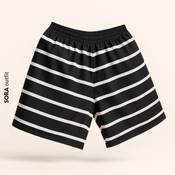 BOXER LURIK HITAM BESAR