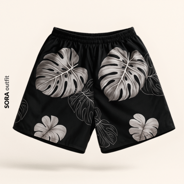 BOXER MONSTERA HITAM