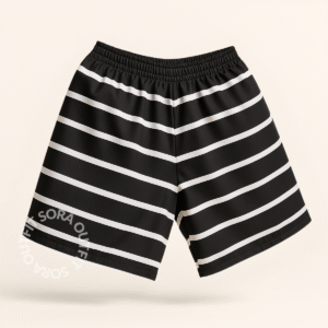 BOXER LURIK HITAM BESAR