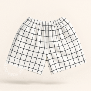 BOXER TARTAN-KOTAK PUTIH